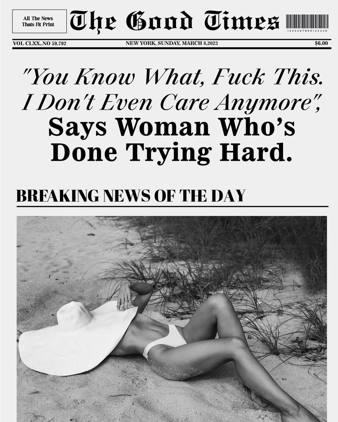 DONE TRYING HARD