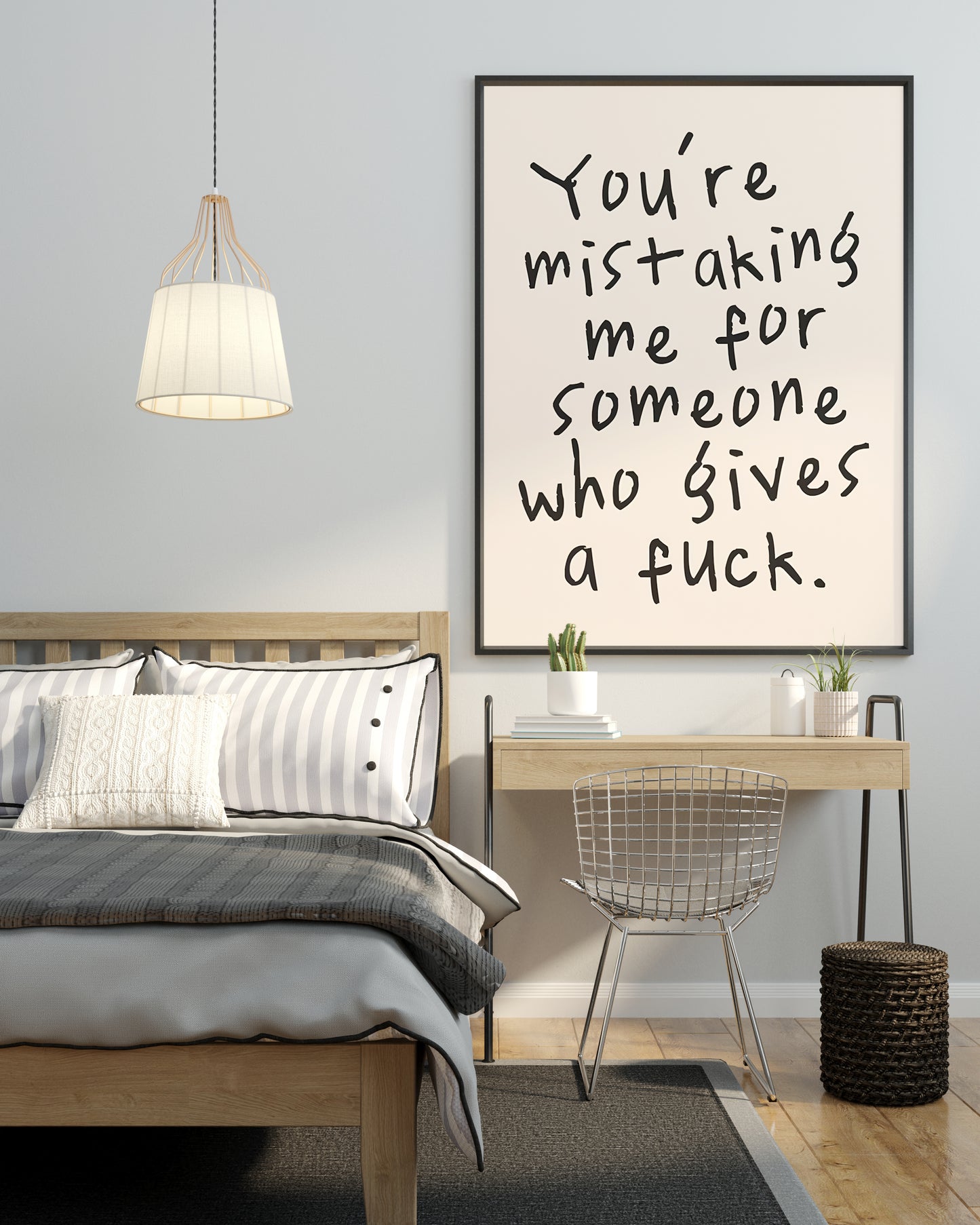 YOU'RE MISTAKING ME