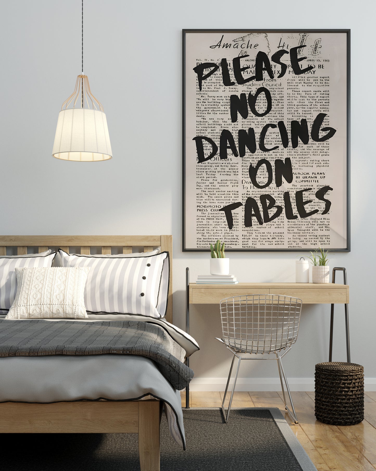 PLEASE NO DANCING ON TABLE