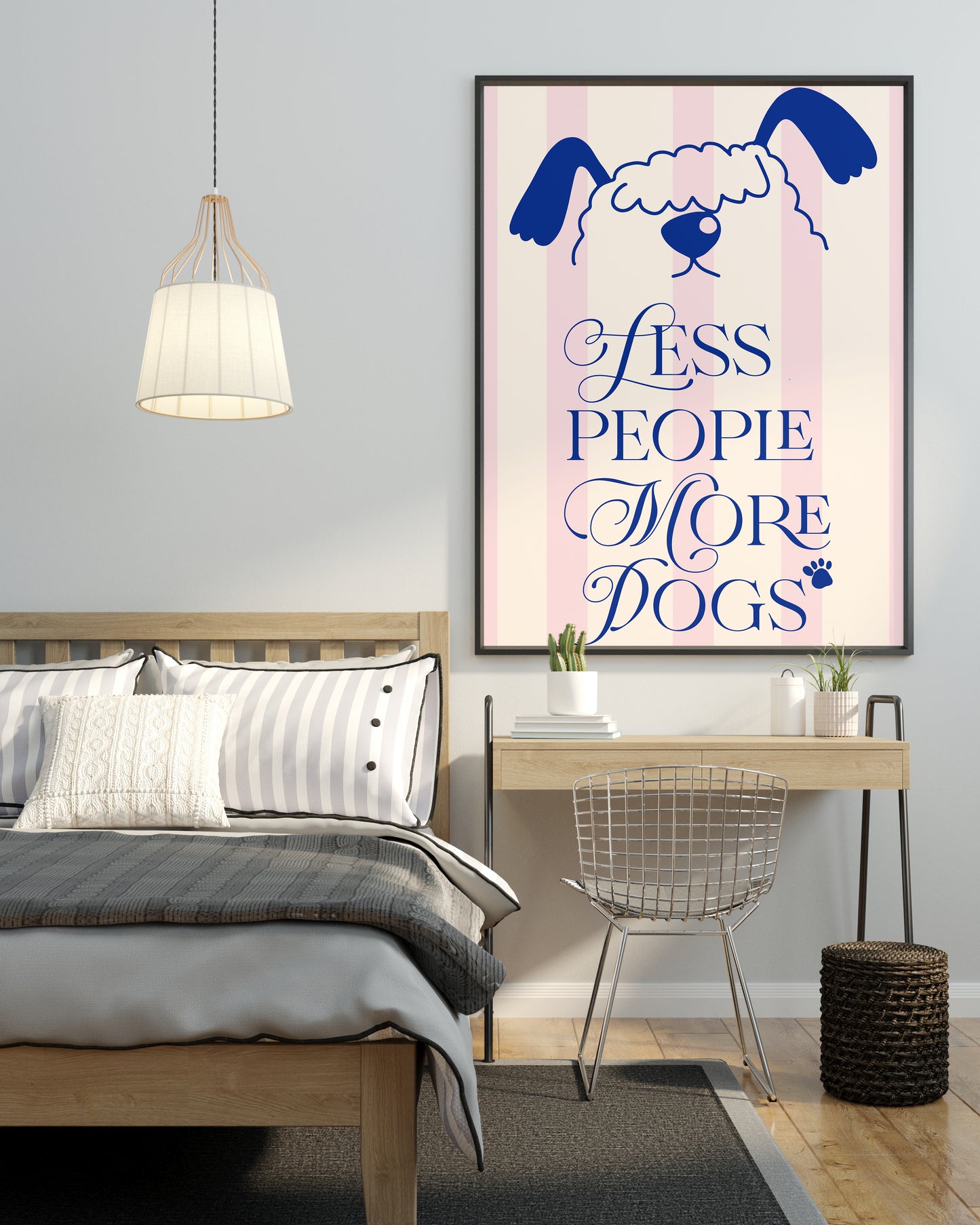 LESS PEOPLE MORE DOGS