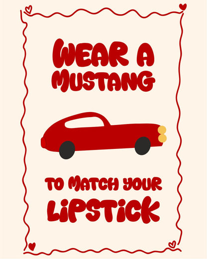 WEAR A MUSTANG
