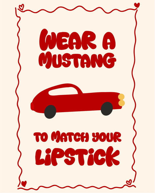 WEAR A MUSTANG