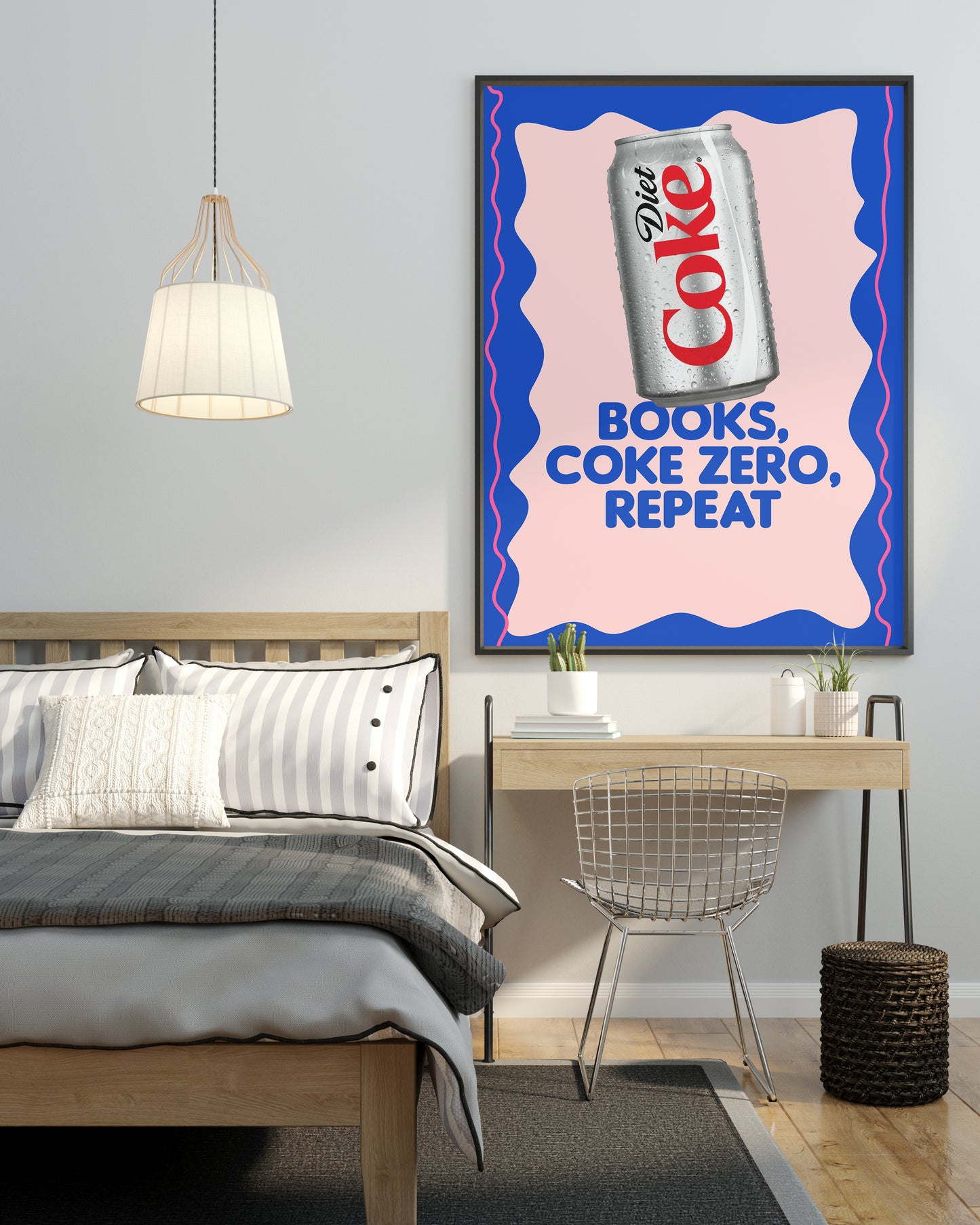 BOOKS, COKE ZERO, REPEAT